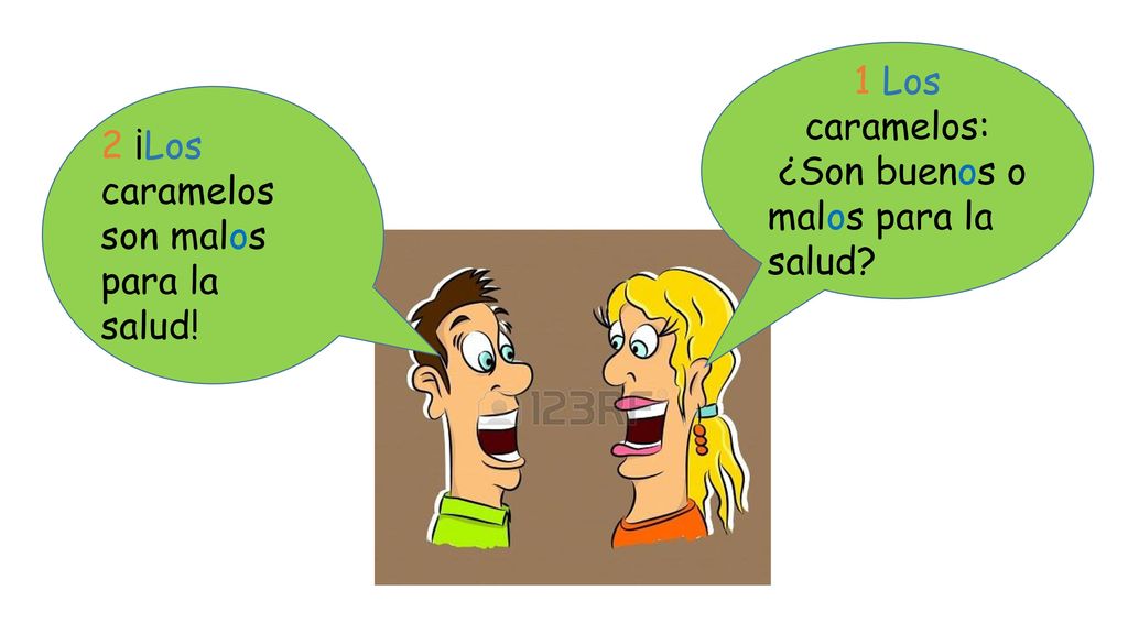 1 Los caramelos: ¿Son buenos o malos para la salud 2 ¡Los caramelos son malos para la salud!