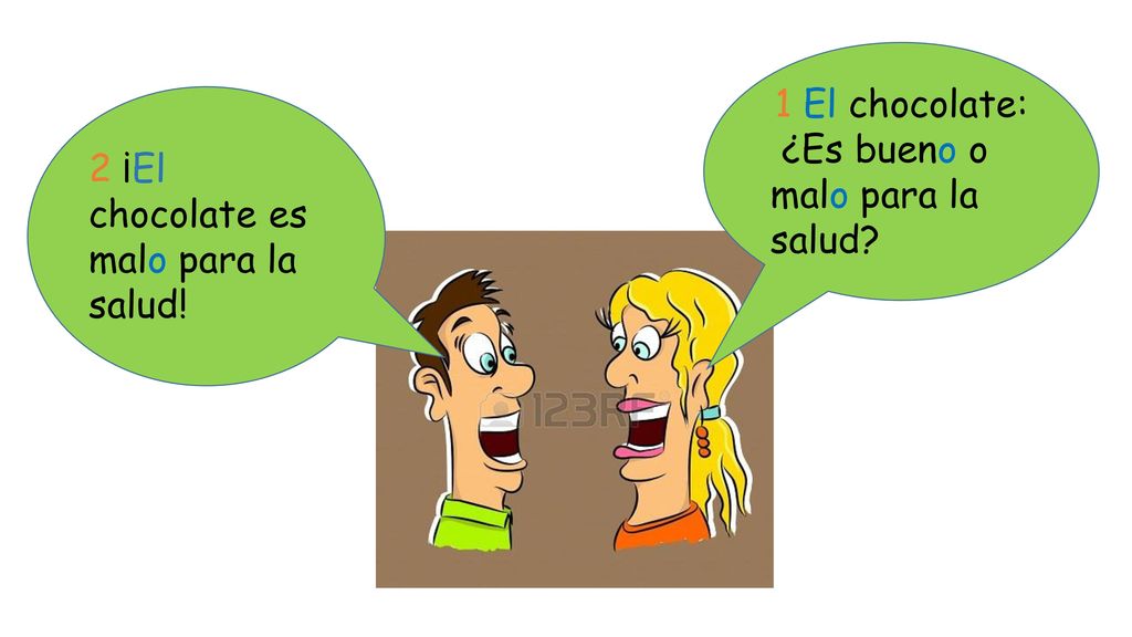 1 El chocolate: ¿Es bueno o malo para la salud 2 ¡El chocolate es malo para la salud!