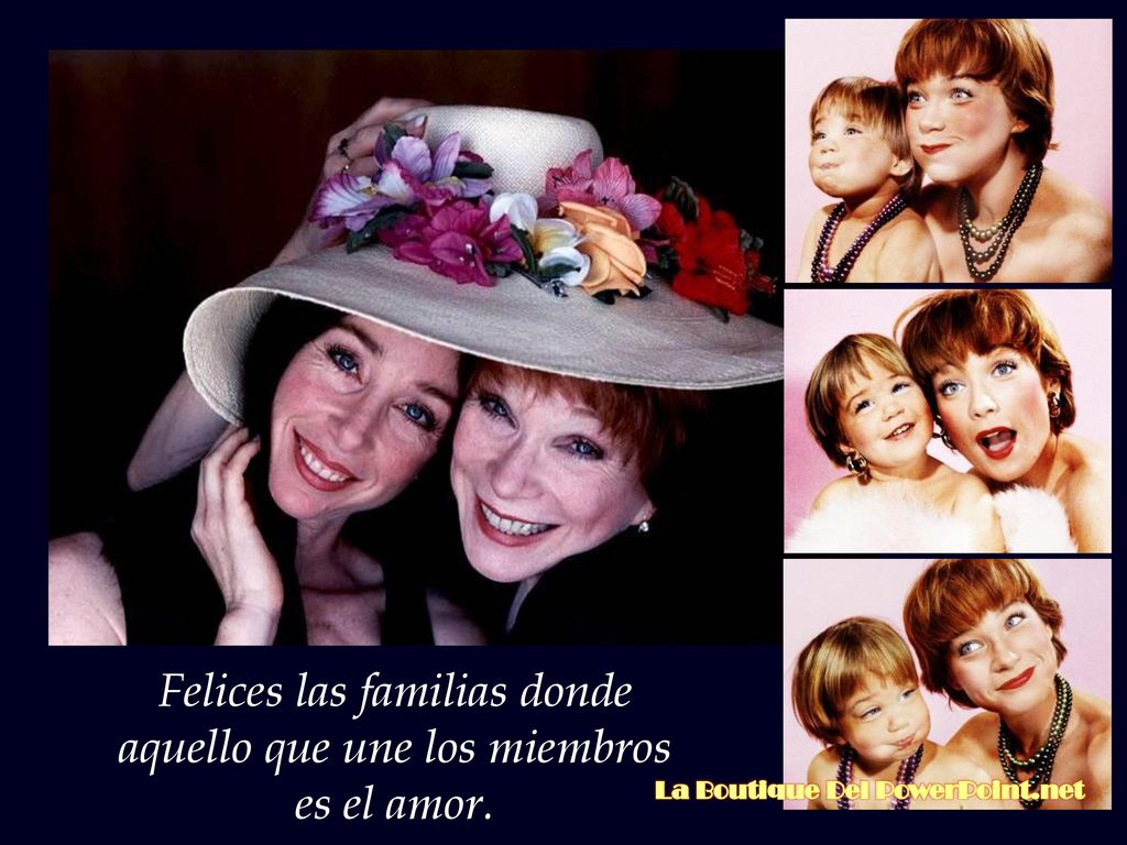 Felices las familias donde aquello que une los miembros es el amor.
