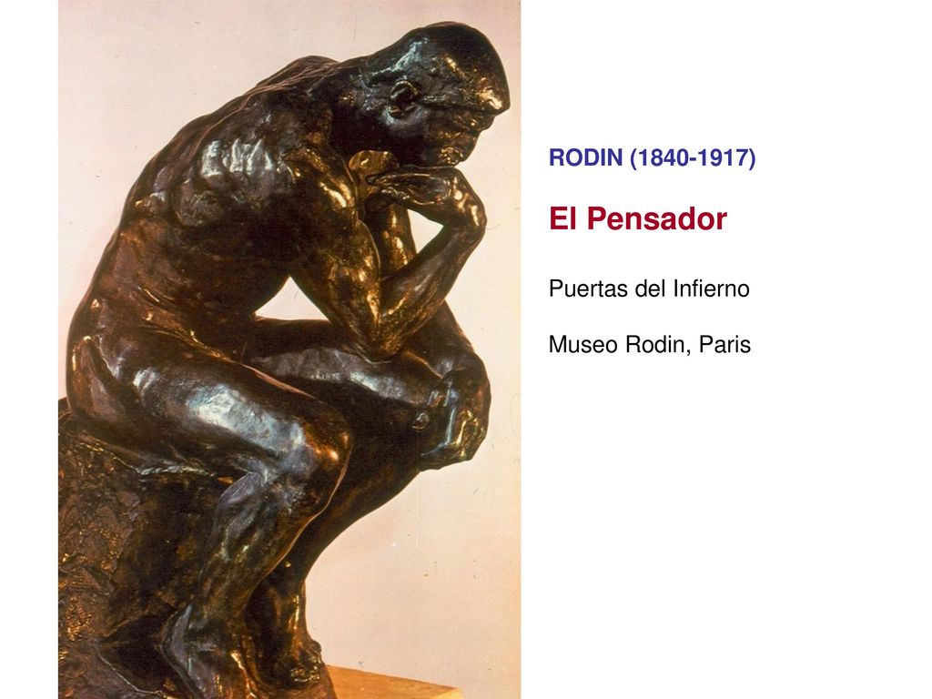 RODIN ( ) El Pensador Puertas del Infierno Museo Rodin, Paris