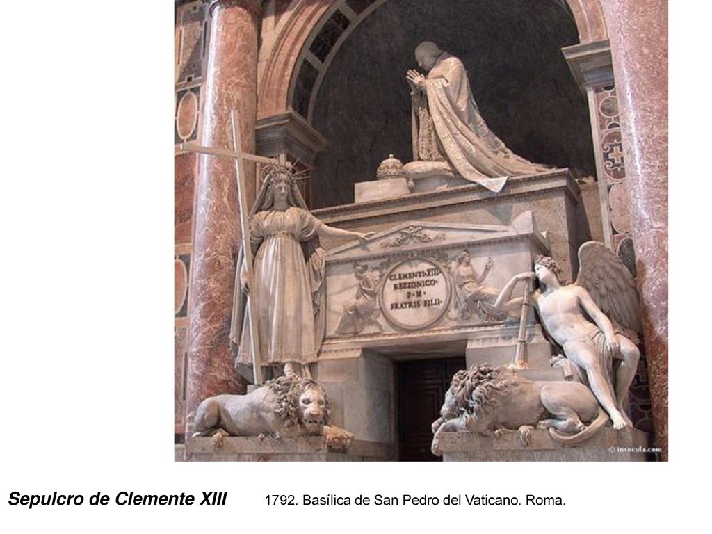 Sepulcro de Clemente XIII Basílica de San Pedro del Vaticano