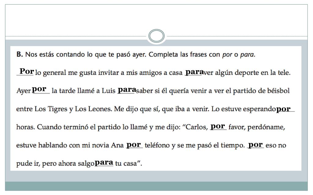 Por para por para por por por por para