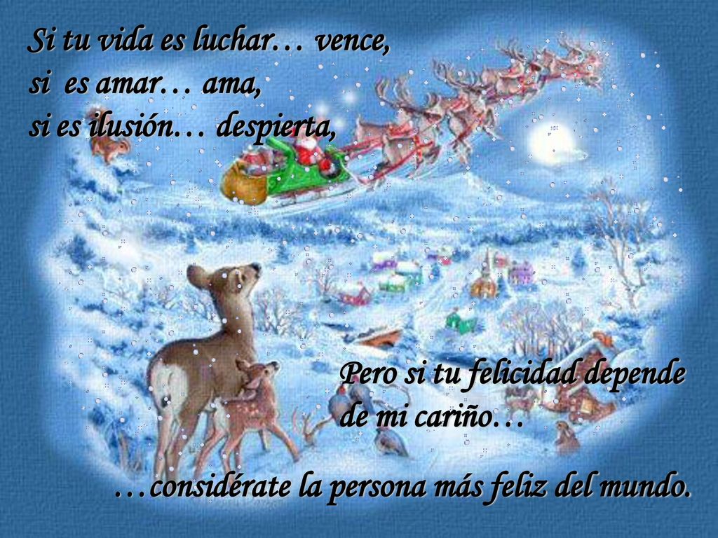 Si tu vida es luchar… vence, si es amar… ama,