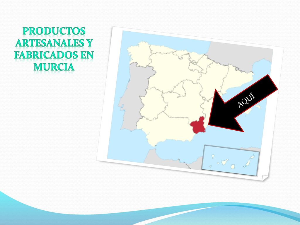 Productos artesanales y fabricados en Murcia