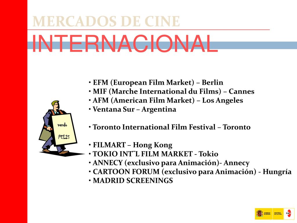 INTERNACIONAL MERCADOS DE CINE EFM (European Film Market) – Berlin