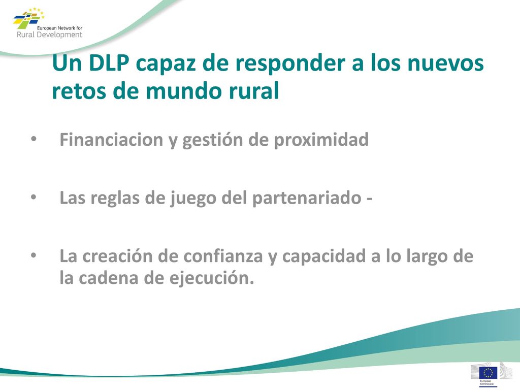 Un DLP capaz de responder a los nuevos retos de mundo rural