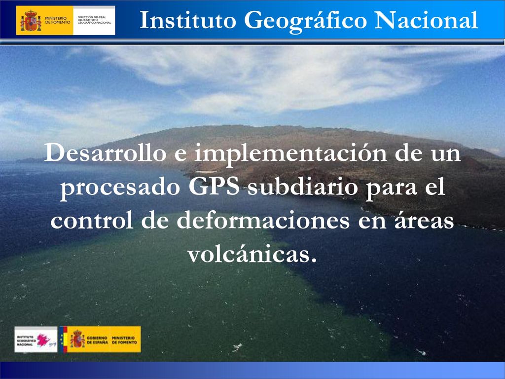 Desarrollo e implementación de un procesado GPS subdiario para el control de deformaciones en áreas volcánicas.