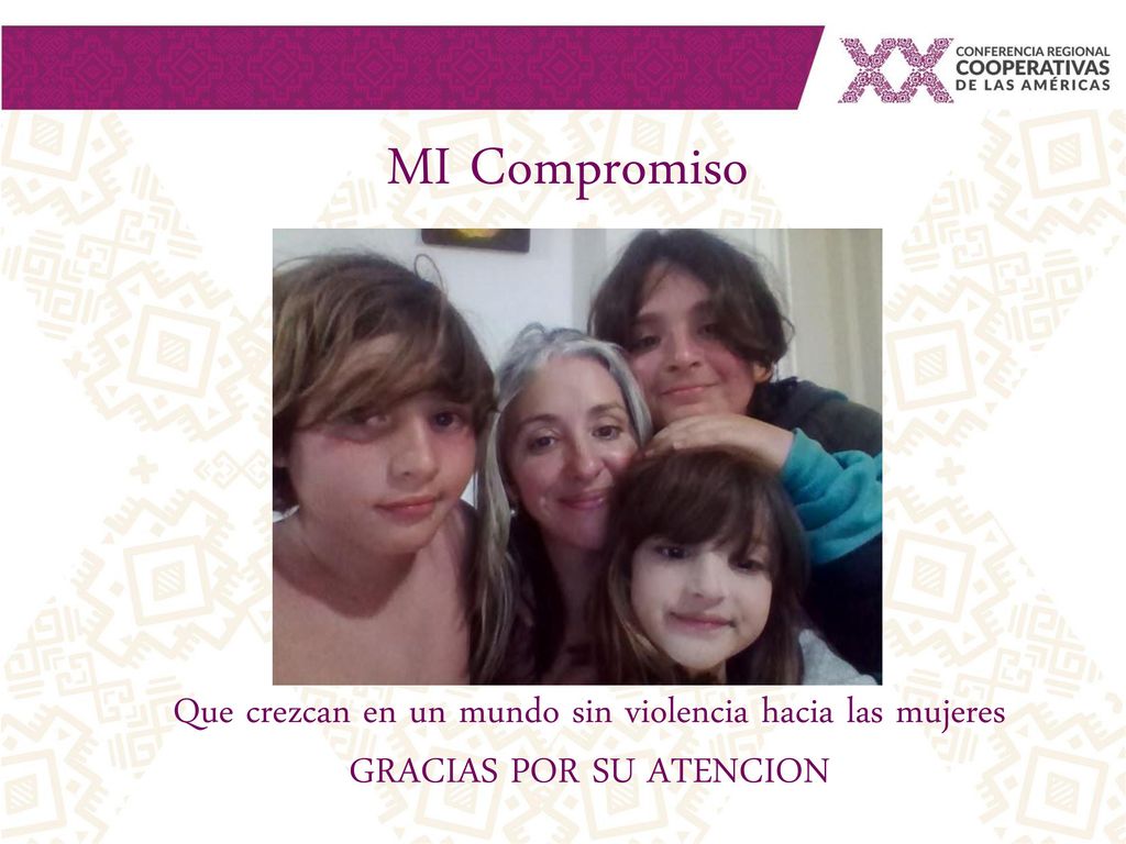 MI Compromiso Que crezcan en un mundo sin violencia hacia las mujeres