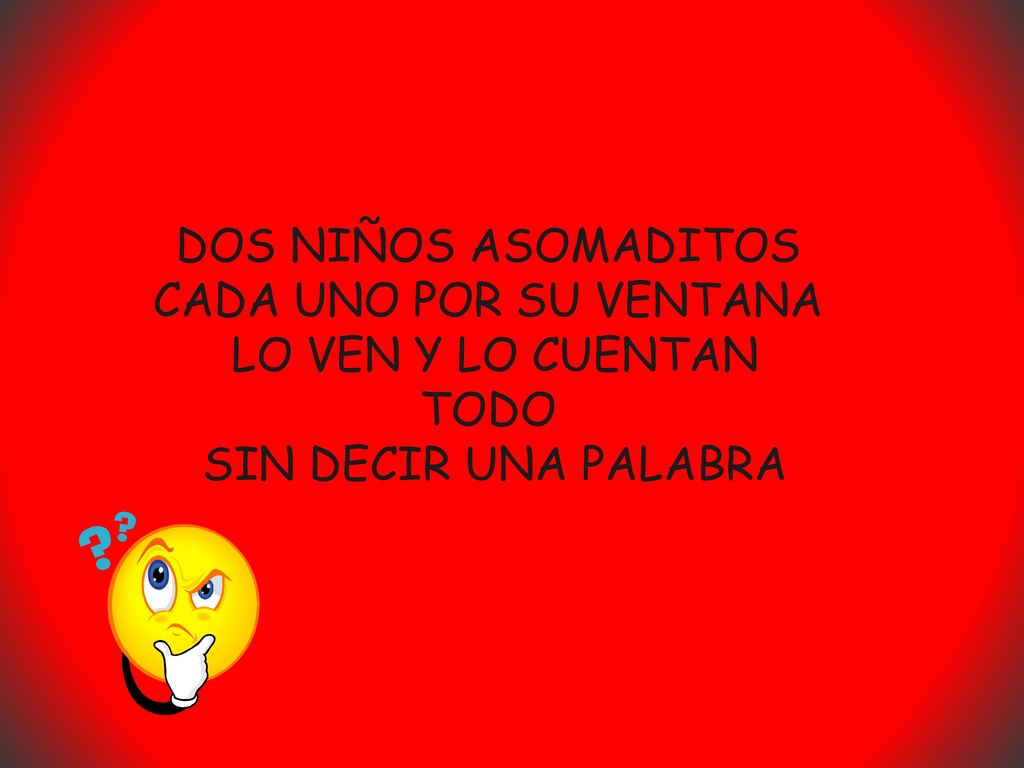 DOS NIÑOS ASOMADITOS CADA UNO POR SU VENTANA LO VEN Y LO CUENTAN TODO SIN DECIR UNA PALABRA