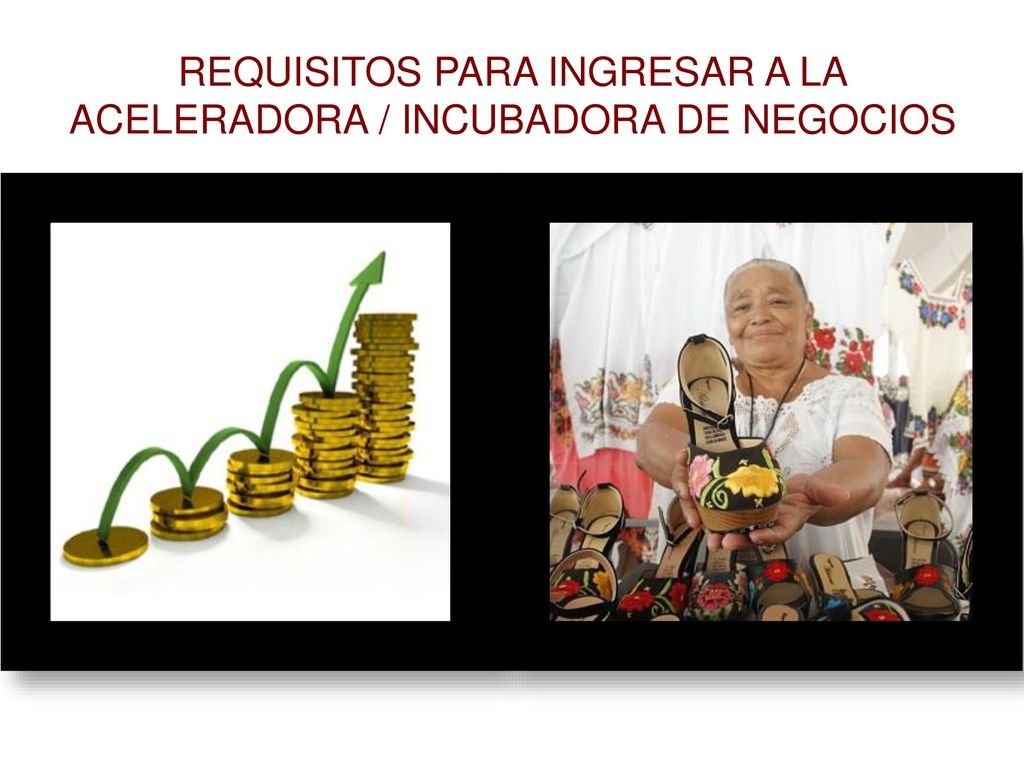 REQUISITOS PARA INGRESAR A LA ACELERADORA / INCUBADORA DE NEGOCIOS
