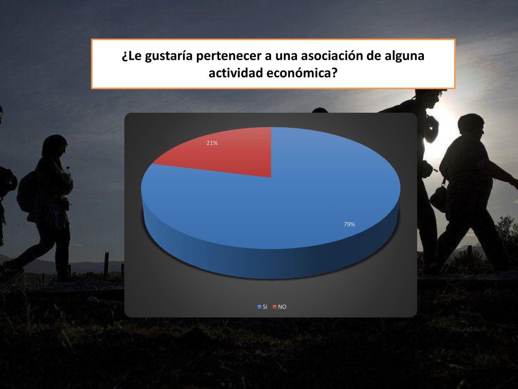 ¿Le gustaría pertenecer a una asociación de alguna actividad económica