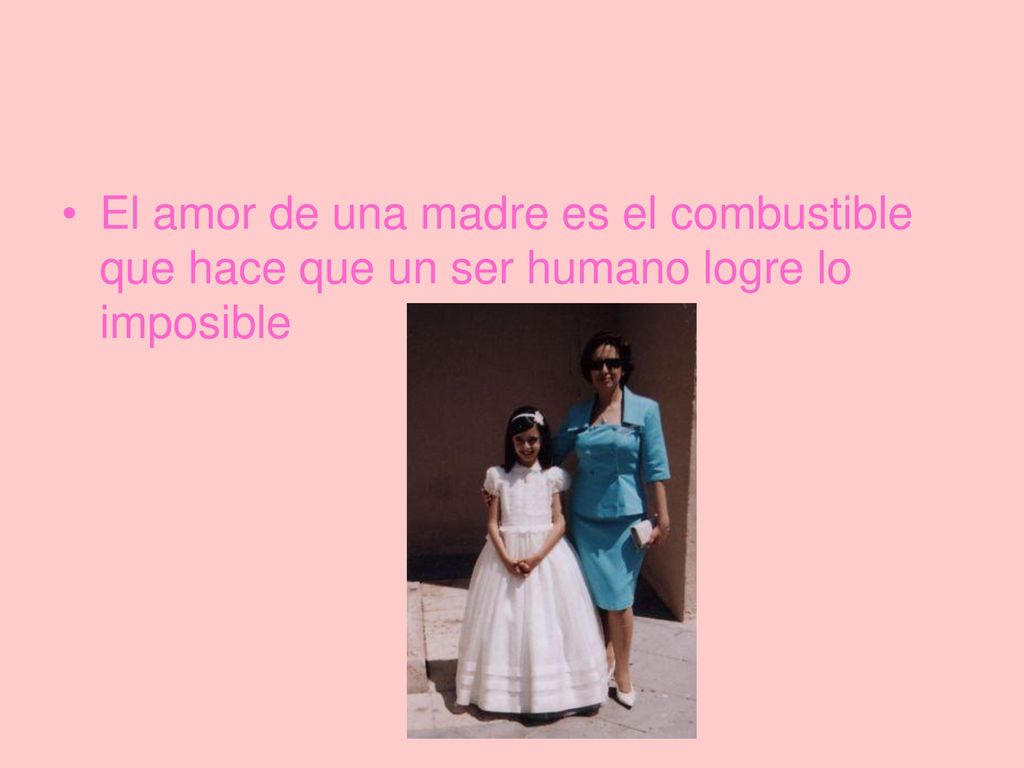 El amor de una madre es el combustible que hace que un ser humano logre lo imposible