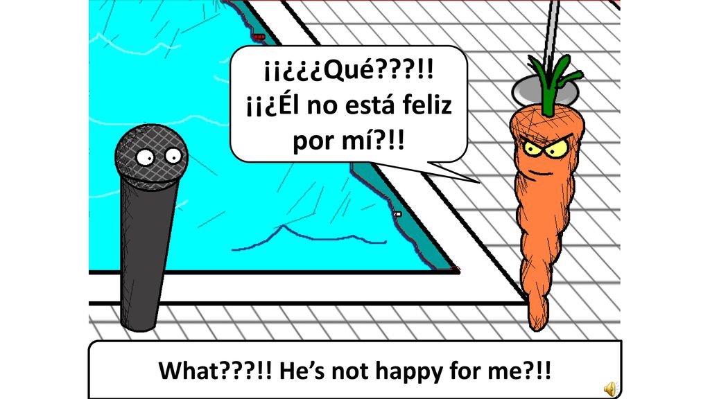 ¡¡¿¿¿Qué !! ¡¡¿Él no está feliz por mí !!