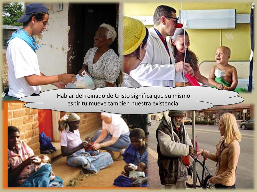 Hablar del reinado de Cristo significa que su mismo espíritu mueve también nuestra existencia.