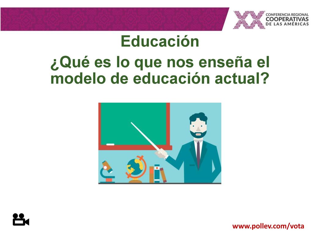 ¿Qué es lo que nos enseña el modelo de educación actual