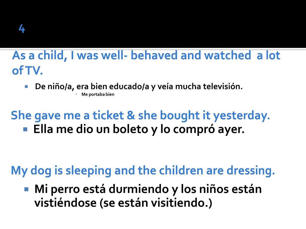 As a child, I was well- behaved and watched a lot of TV.
