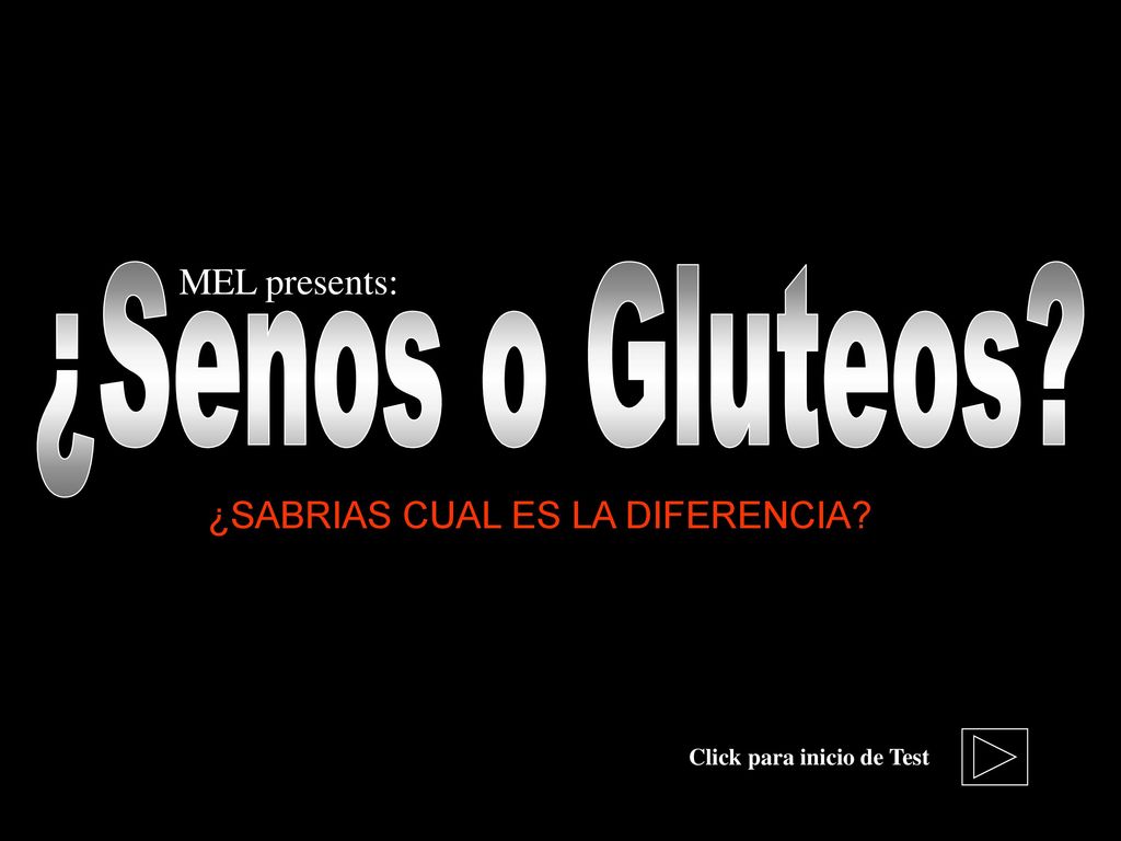 ¿Senos o Gluteos MEL presents: ¿SABRIAS CUAL ES LA DIFERENCIA