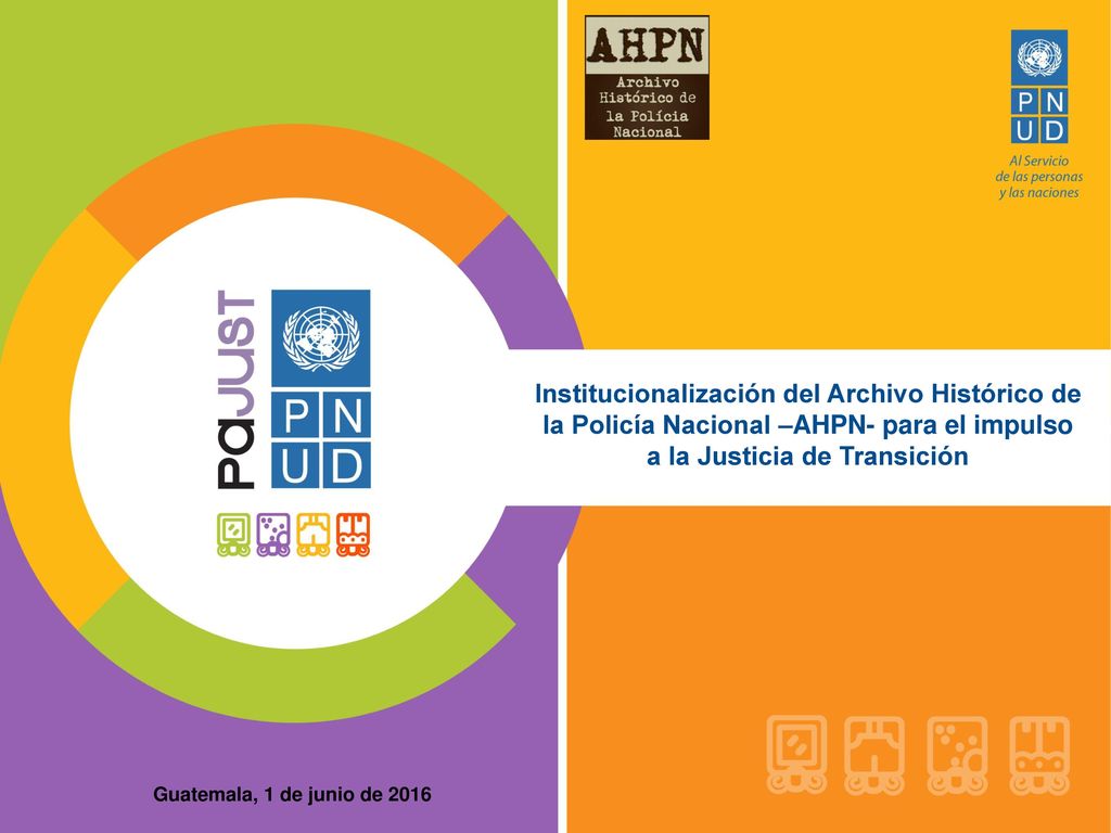 Institucionalización del Archivo Histórico de la Policía Nacional –AHPN- para el impulso a la Justicia de Transición