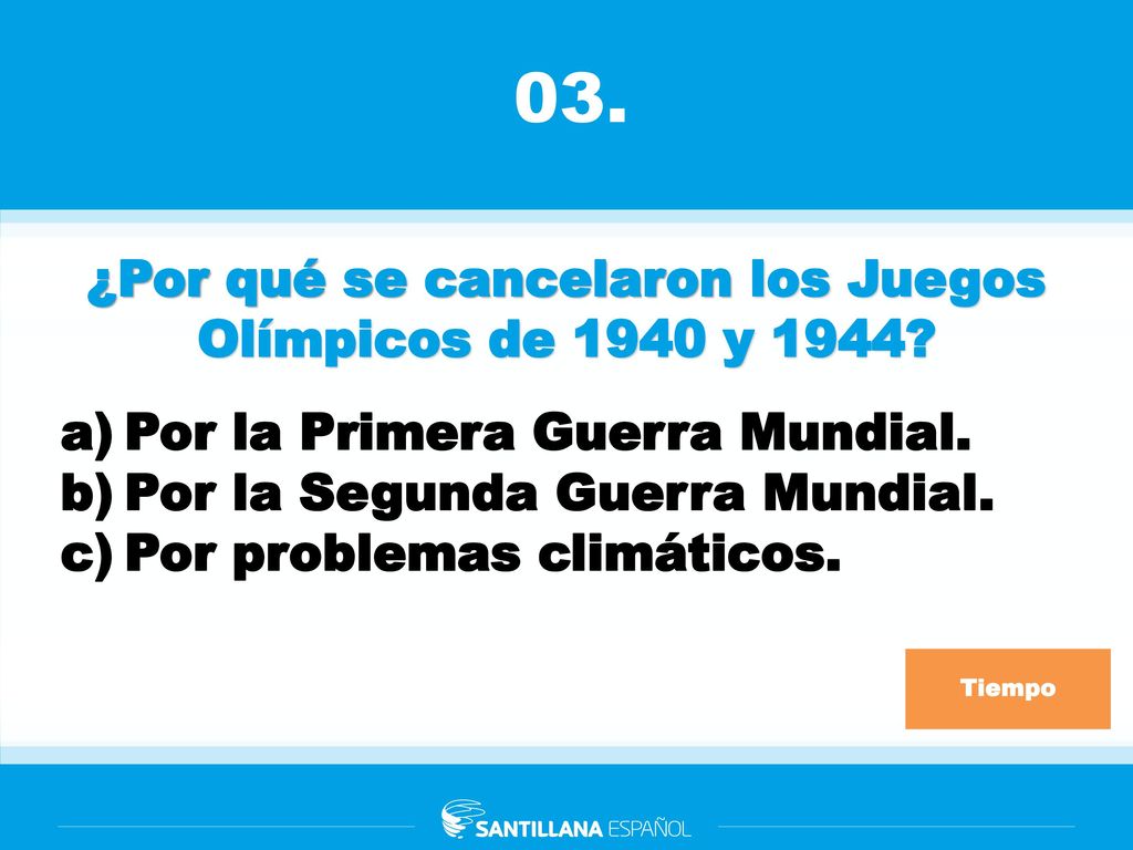 ¿Por qué se cancelaron los Juegos Olímpicos de 1940 y 1944