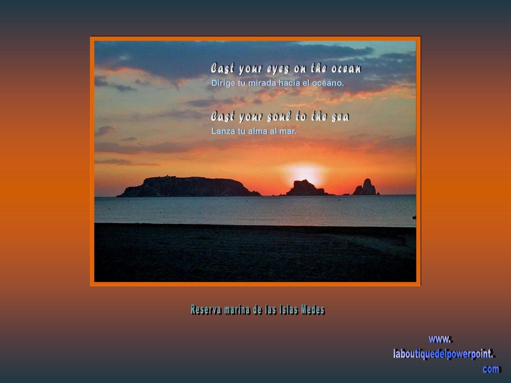 Dirige tu mirada hacia el océano. Reserva marina de las Islas Medes