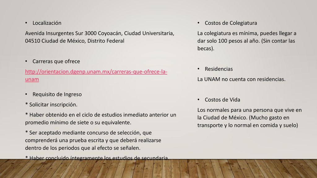 Localización Avenida Insurgentes Sur 3000 Coyoacán, Ciudad Universitaria, Ciudad de México, Distrito Federal.