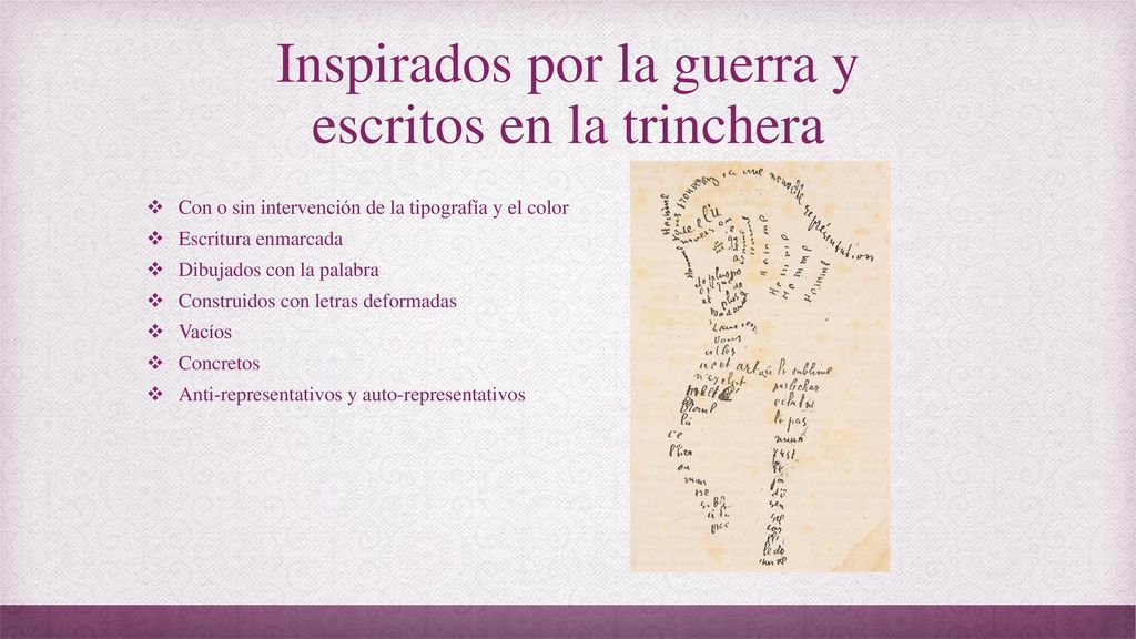Inspirados por la guerra y escritos en la trinchera