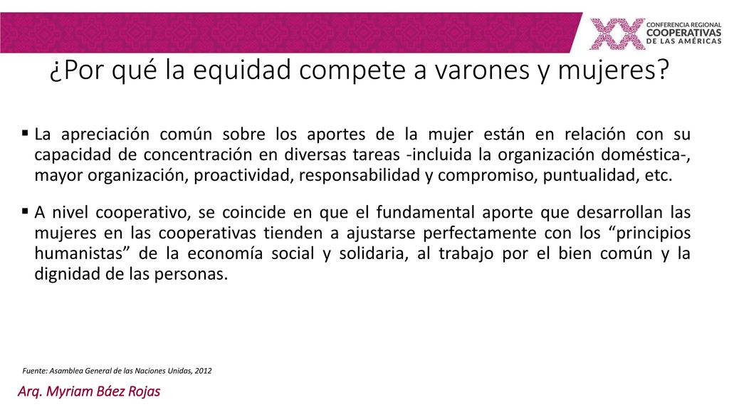 ¿Por qué la equidad compete a varones y mujeres