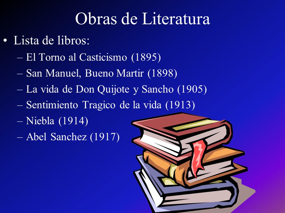 Obras de Literatura Lista de libros: El Torno al Casticismo (1895)