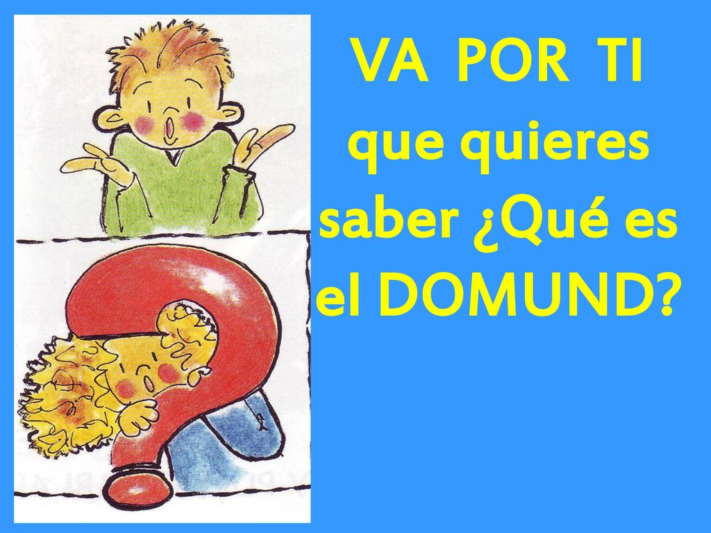VA POR TI que quieres saber ¿Qué es el DOMUND