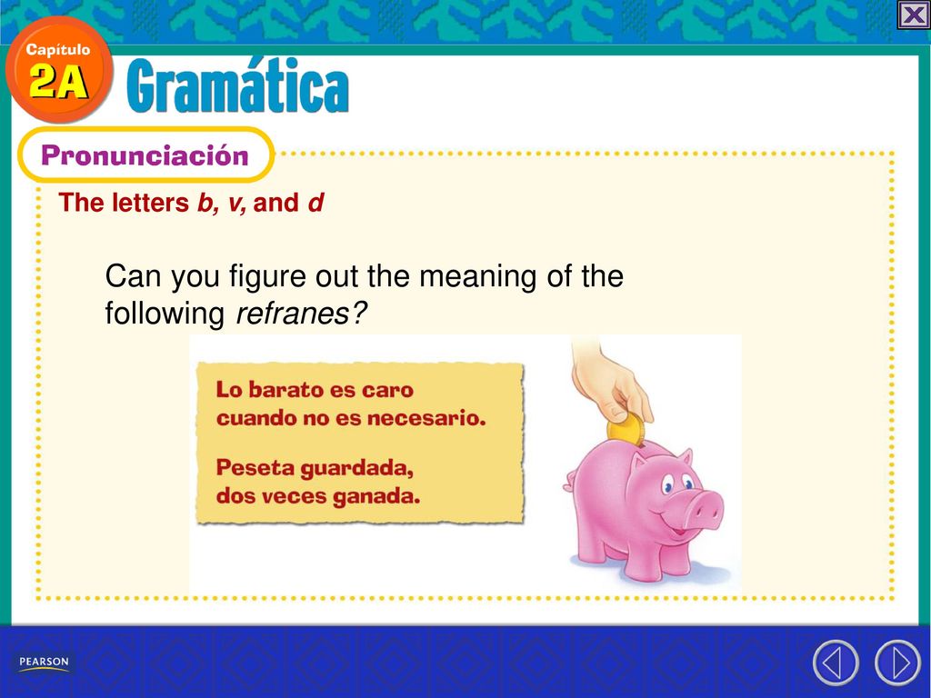 Can you figure out the meaning of the following refranes
