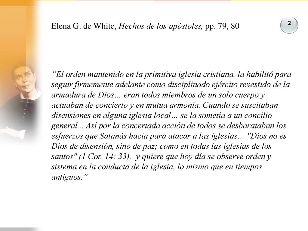 Elena G. de White, Hechos de los apóstoles, pp. 79, 80