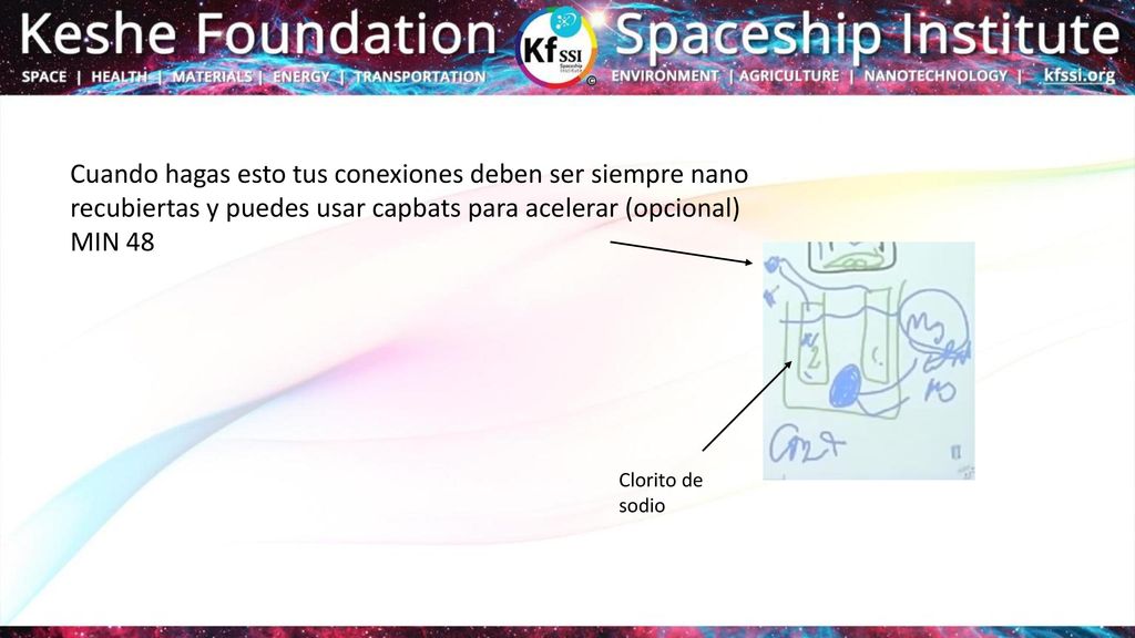 Cuando hagas esto tus conexiones deben ser siempre nano recubiertas y puedes usar capbats para acelerar (opcional)
