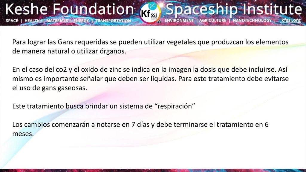 Para lograr las Gans requeridas se pueden utilizar vegetales que produzcan los elementos de manera natural o utilizar órganos.