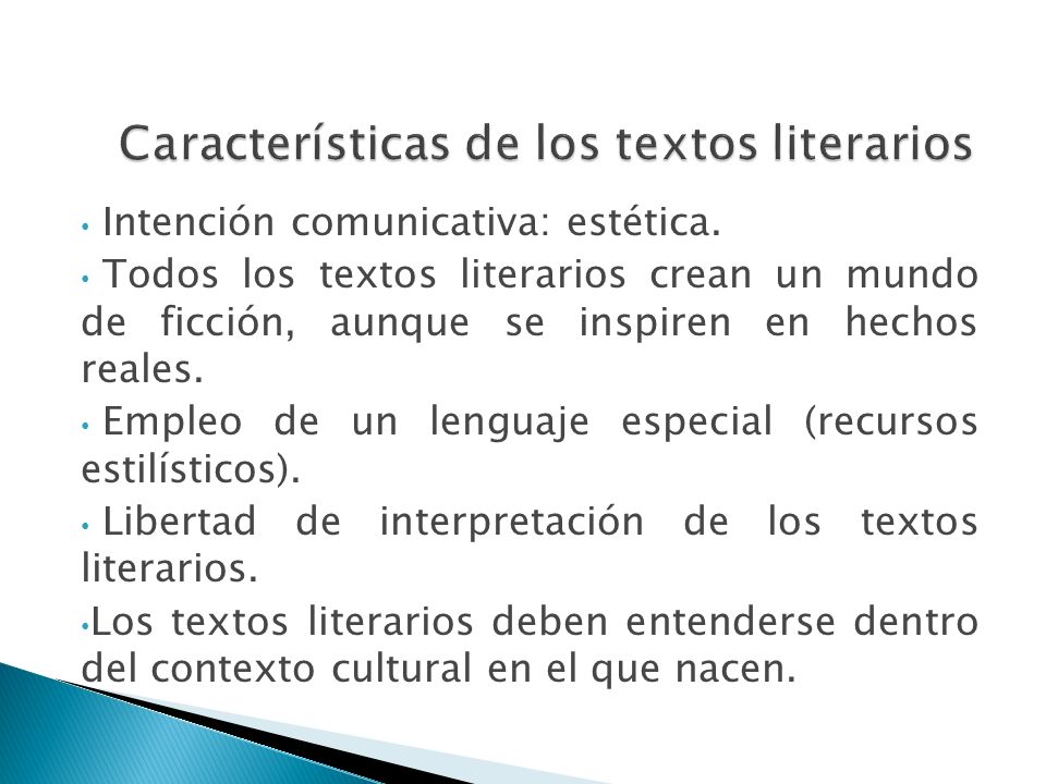 TEMA 11 LA LITERATURA Y LOS TEXTOS LITERARIOS - ppt descargar