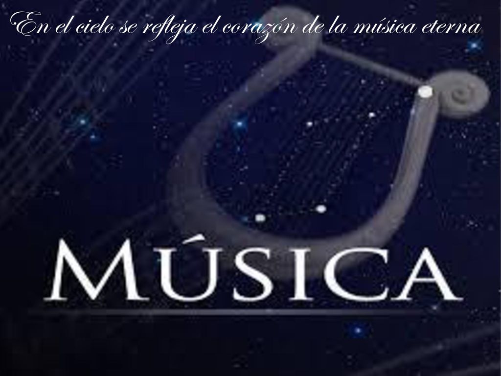 En el cielo se refleja el corazón de la música eterna