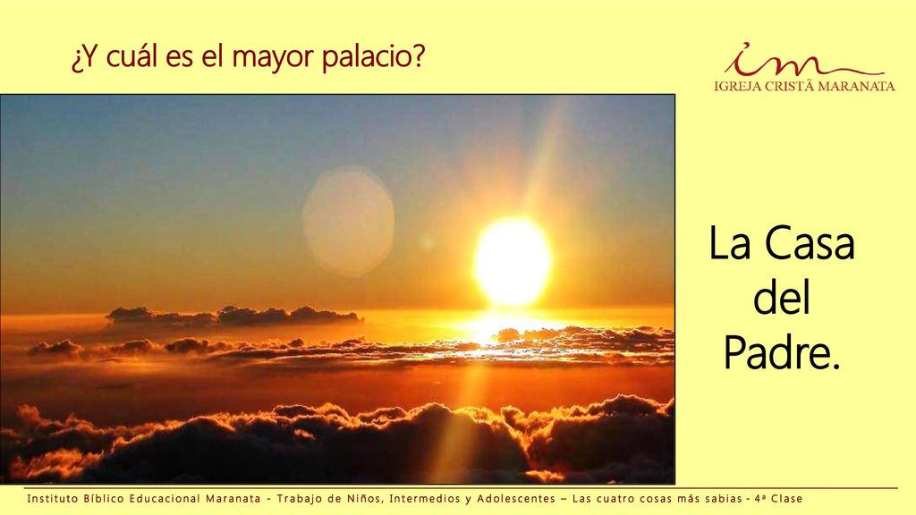 La Casa del Padre. ¿Y cuál es el mayor palacio
