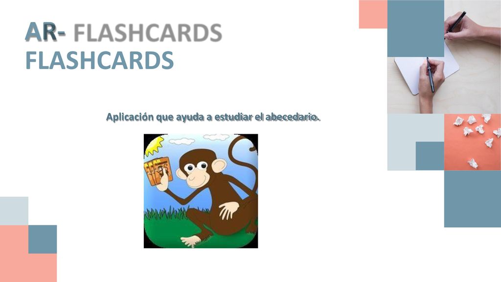 R - A FLASHCARDS Aplicación que ayuda a estudiar el abecedario.