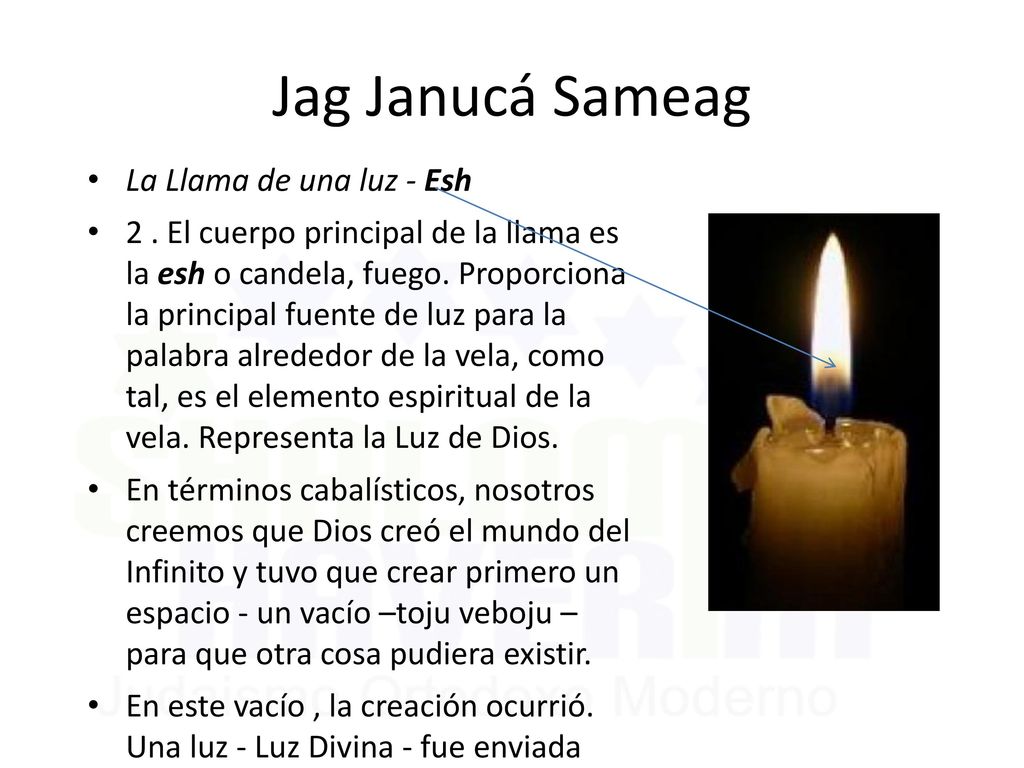 Jag Janucá Sameag La Llama de una luz - Esh