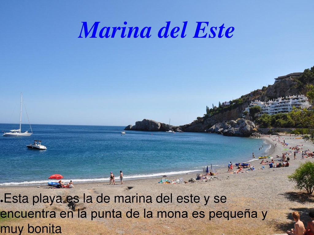 Marina del Este Esta playa es la de marina del este y se encuentra en la punta de la mona es pequeña y muy bonita.