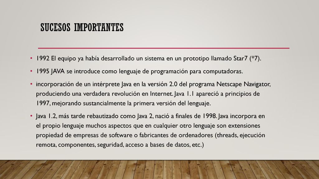 Sucesos importantes 1992 El equipo ya había desarrollado un sistema en un prototipo llamado Star7 (*7).