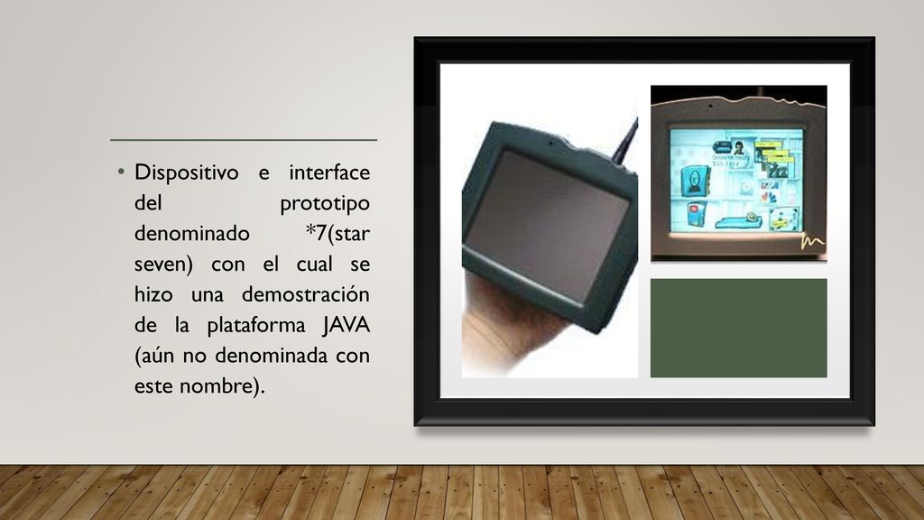 Dispositivo e interface del prototipo denominado