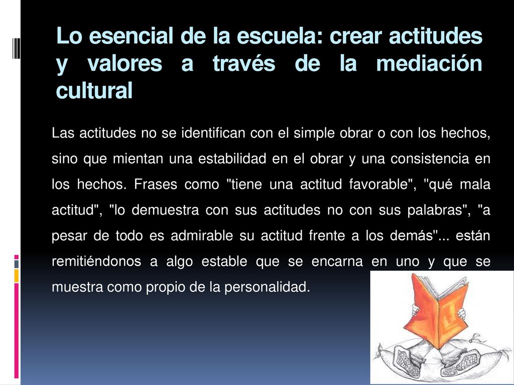 Lo esencial de la escuela: crear actitudes y valores a través de la mediación cultural