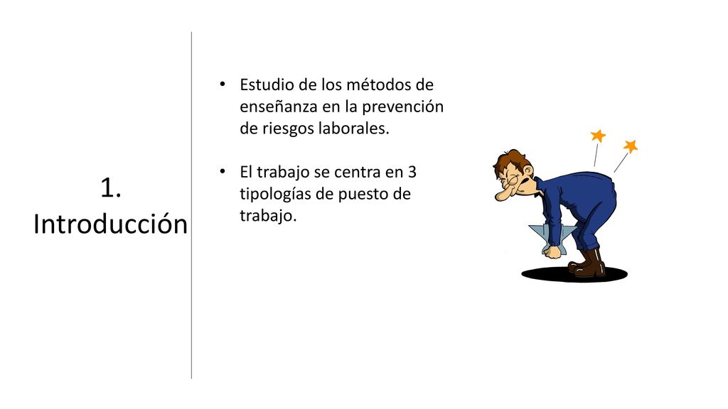 Estudio de los métodos de enseñanza en la prevención de riesgos laborales.