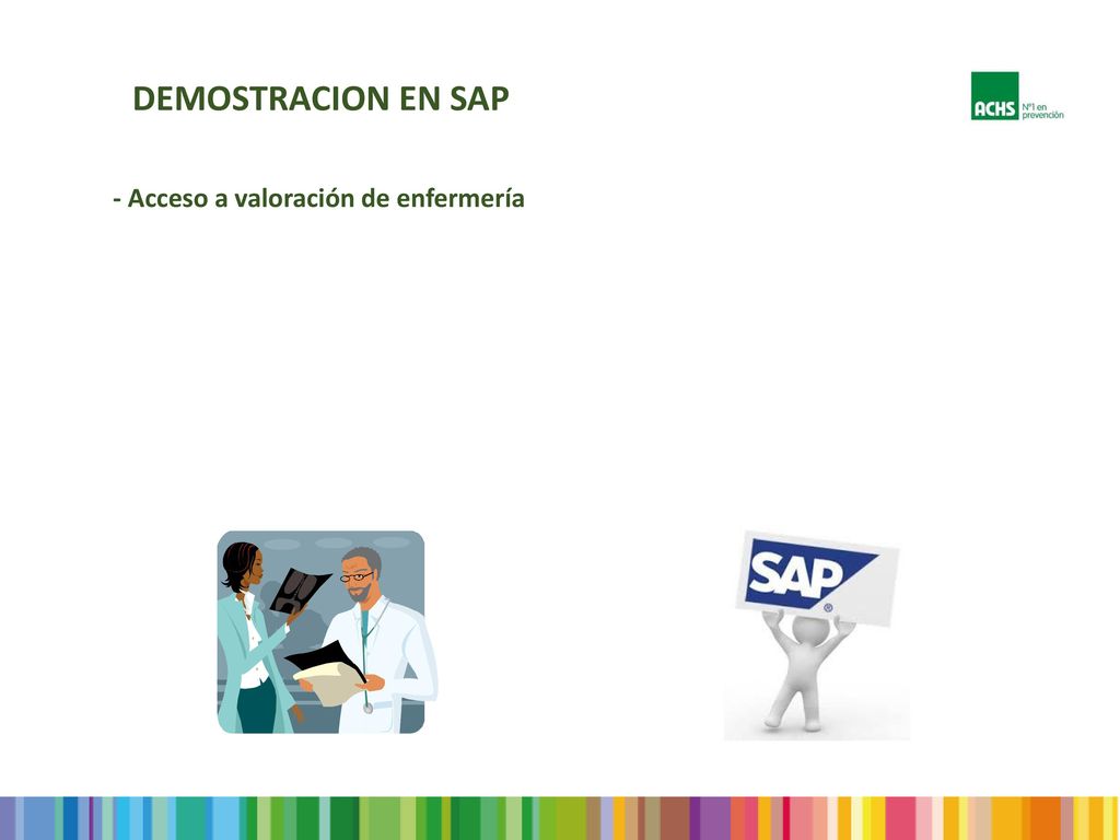 DEMOSTRACION EN SAP - Acceso a valoración de enfermería
