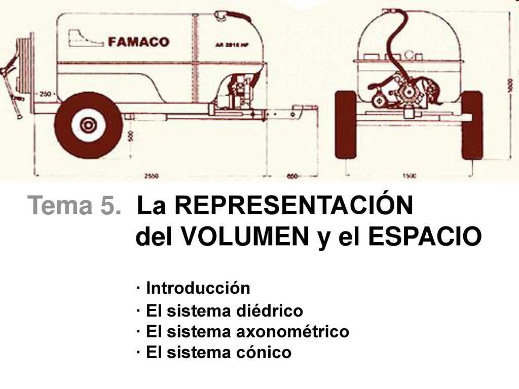 Tema 5. La REPRESENTACIÓN del VOLUMEN y el ESPACIO · Introducción