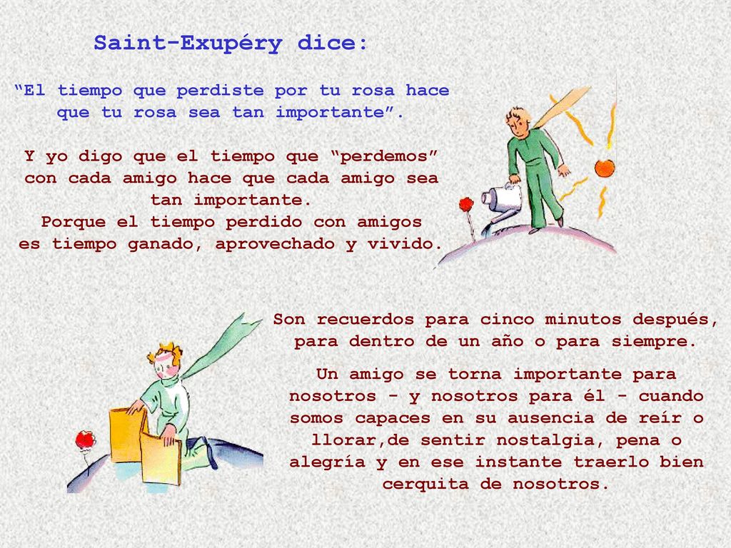 Saint-Exupéry dice: El tiempo que perdiste por tu rosa hace que tu rosa sea tan importante .