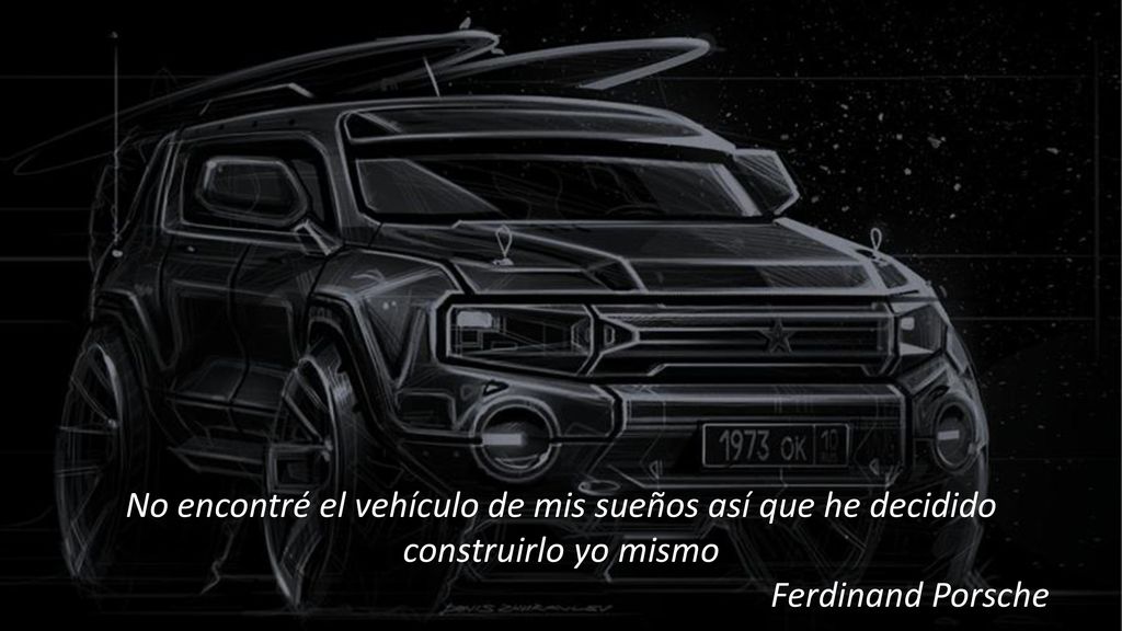 No encontré el vehículo de mis sueños así que he decidido construirlo yo mismo