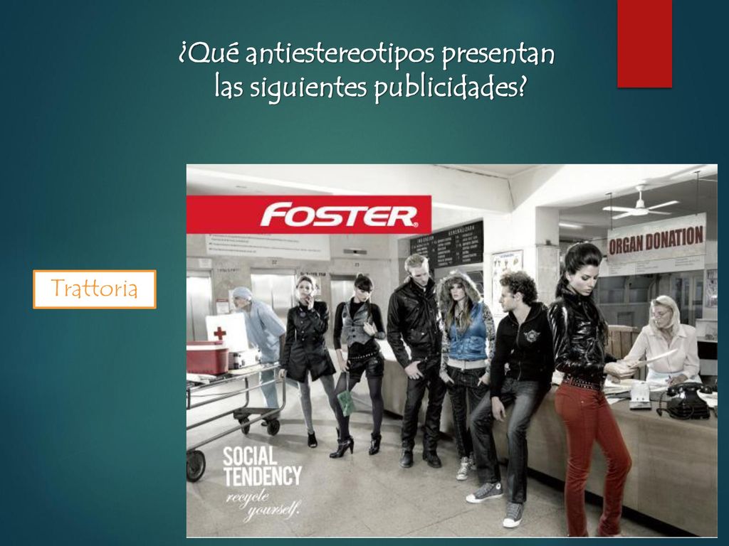 ¿Qué antiestereotipos presentan las siguientes publicidades