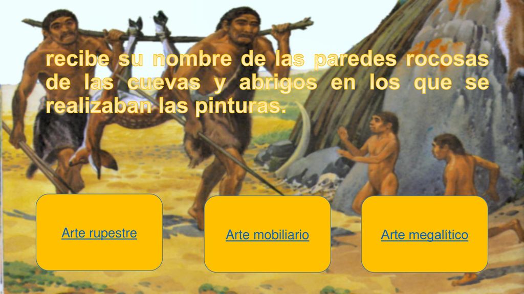 recibe su nombre de las paredes rocosas de las cuevas y abrigos en los que se realizaban las pinturas.