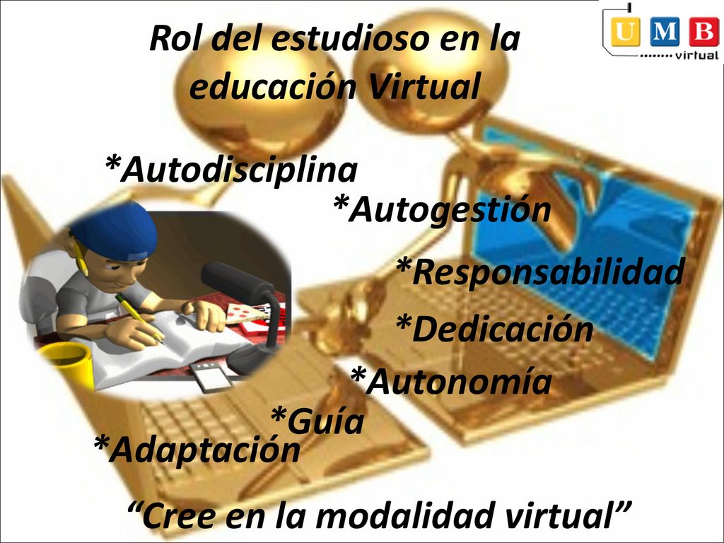 Rol del estudioso en la educación Virtual